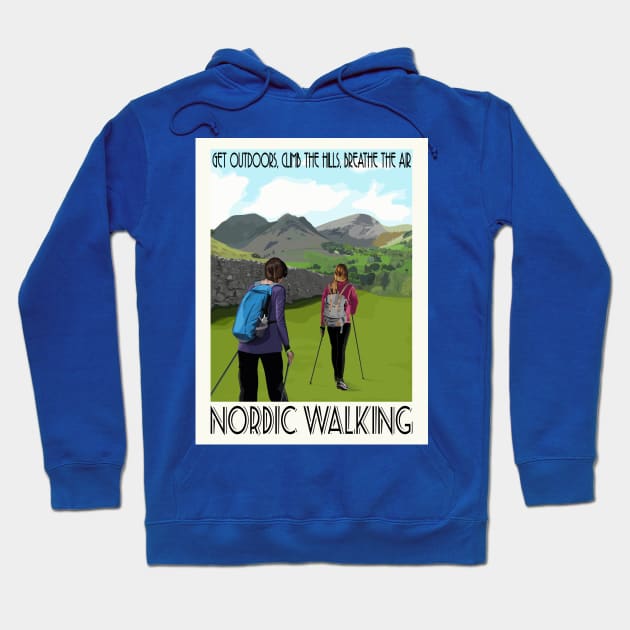 Nordic Walking Hoodie by jomorley